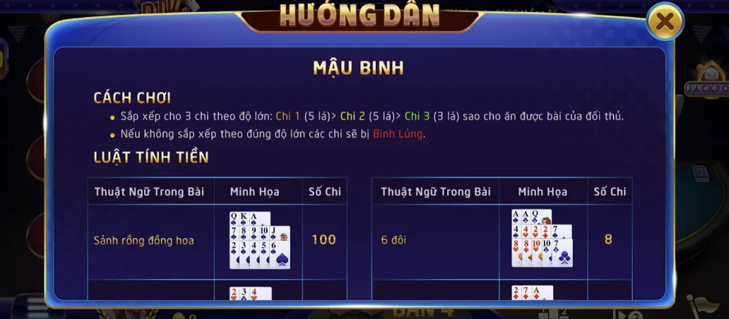 Khám phá luật chơi hấp dẫn từ game bài Mậu Binh Rikvip